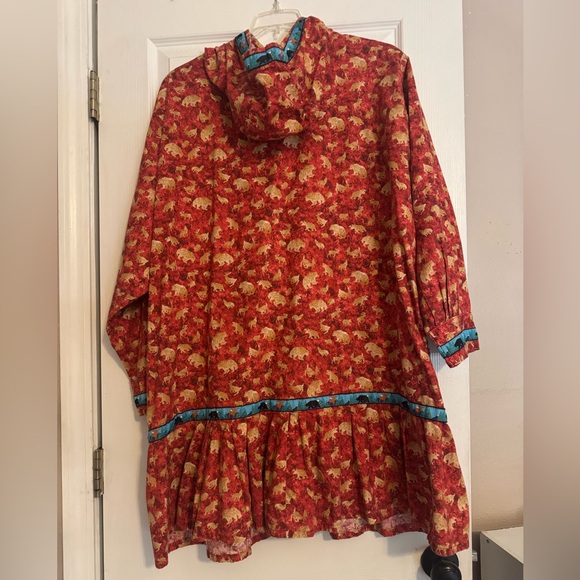 Traditional Alaska handmade womens kuspuk XL XXL - Picture 6 of 8